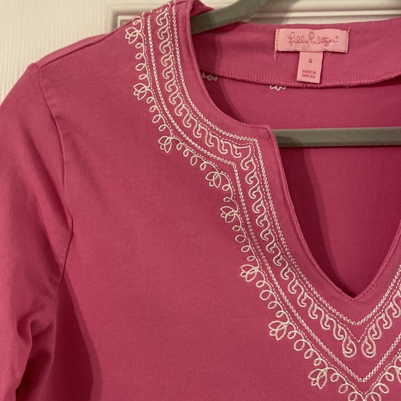 Lilly Pulitzer Shirt size S excellent condition Leigh 25” bust 34” - Picture 3 of 12